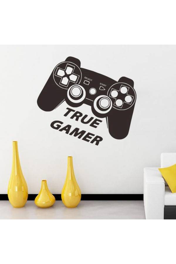 Gamepad Wall Stickers For Kids Rooms Game Controller Poster Home Decor Wall-Papers Decals Wall Stickers Bedroom Murau-Xsq Multicolour Gamepad Wall Stickers For Kids Rooms Game Controller Poster Home Decor Wall-Papers Decals Wall Stickers Bedroom Murau-Xsq Multicolour